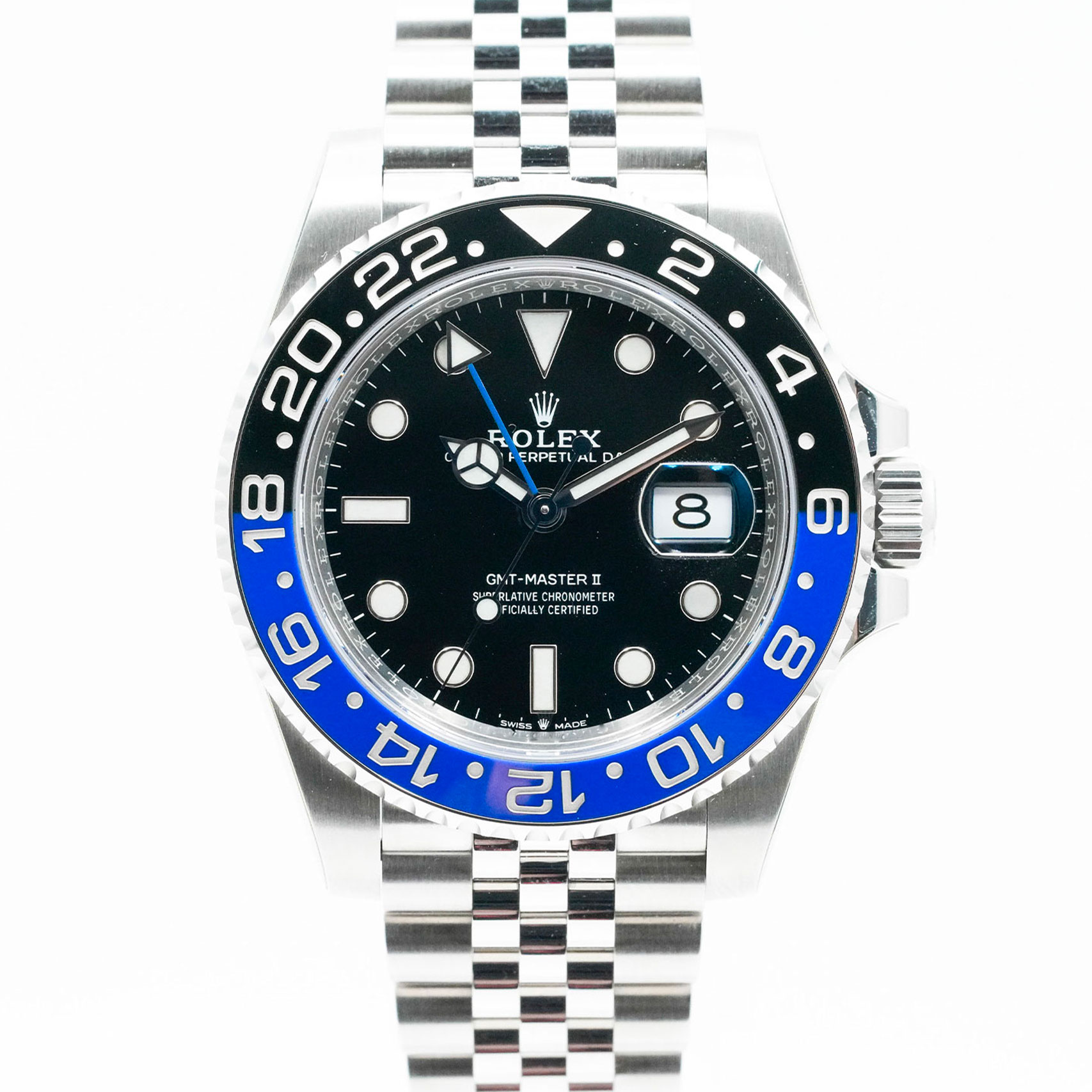 Rolex GMT-Master II Ref. 126710BLNR – NEW – Full Stickers – Full set – From 2022