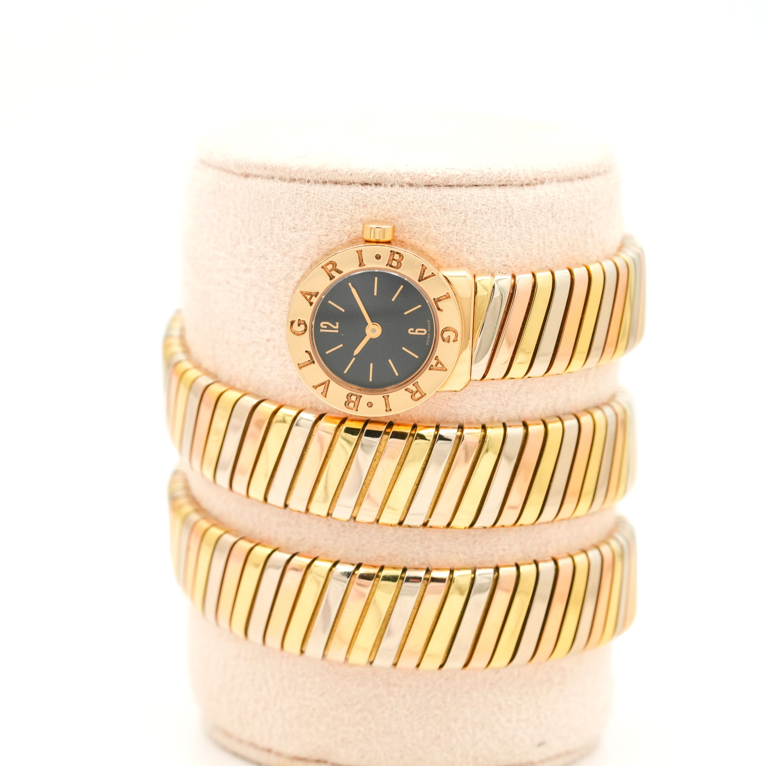 Bulgari Tubogas Ref. BB191T – THREE GOLDS – LIKE NEW