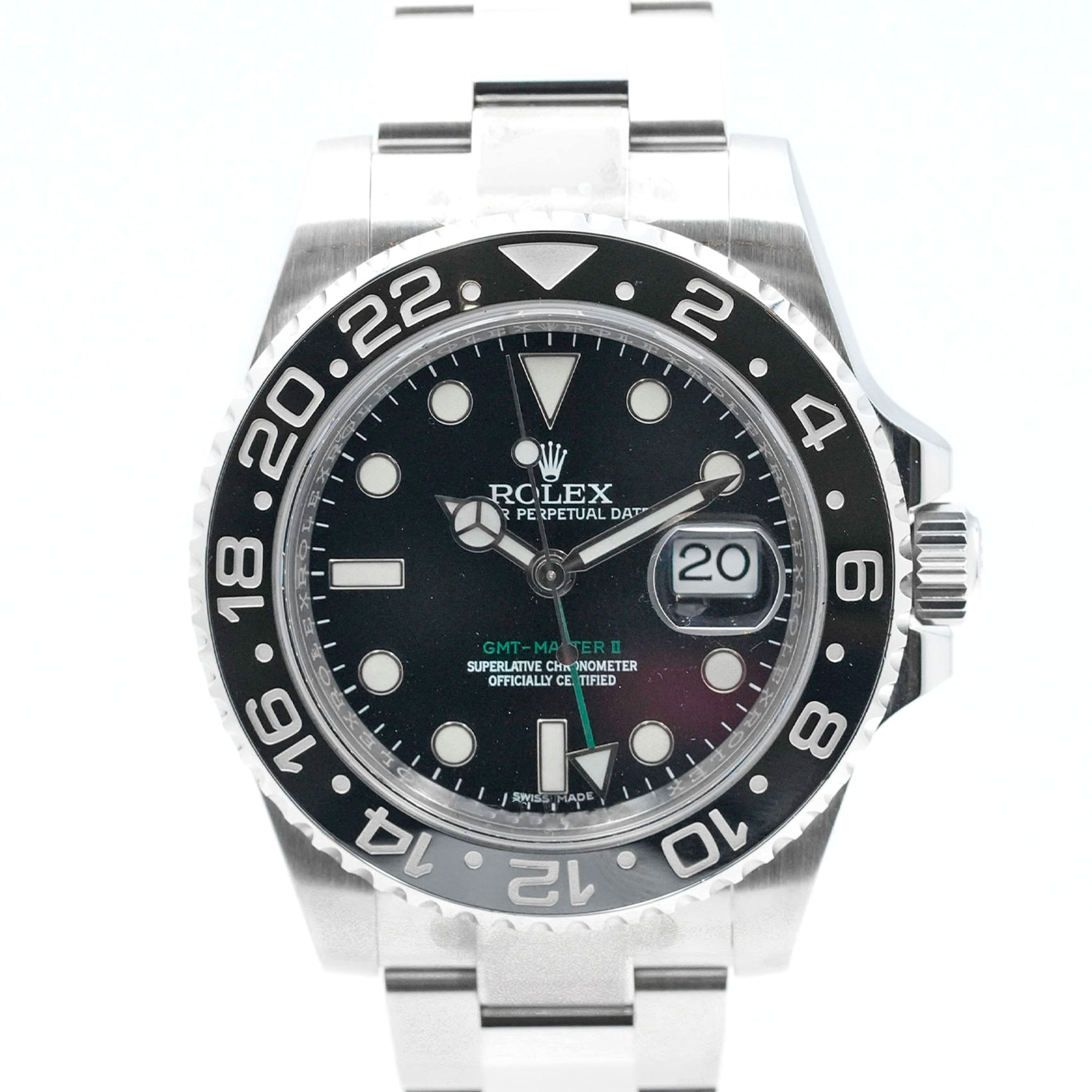 Rolex GMT-Master II Ref. 116710LN – Unpolished – Full set – From 2015