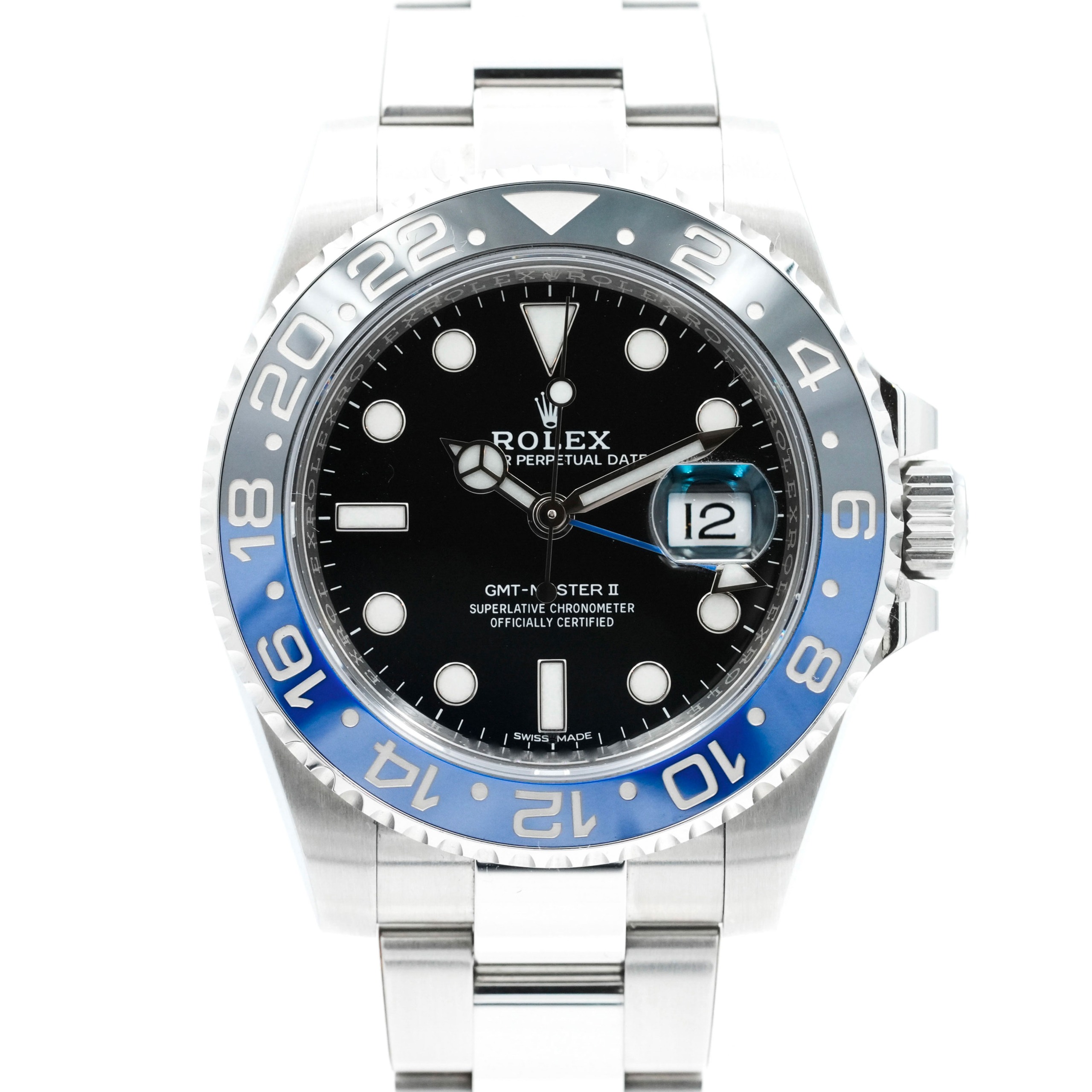 Rolex GMT-Master II “Batman” Ref. 116710BLNR – Unpolished – Like New – Full set – 2020