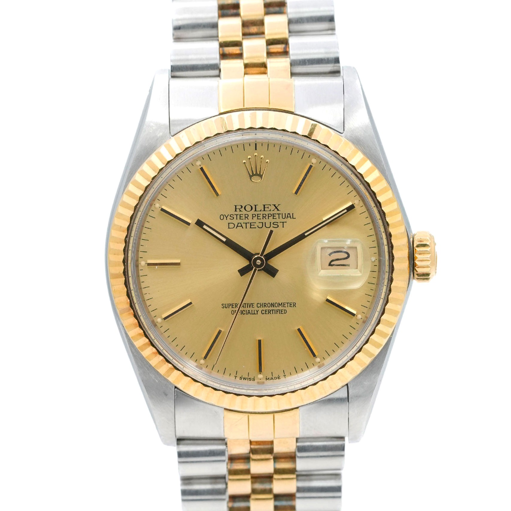 Rolex Datejust 36 Ref. 16013 – Full set – Unpolished – From 1986