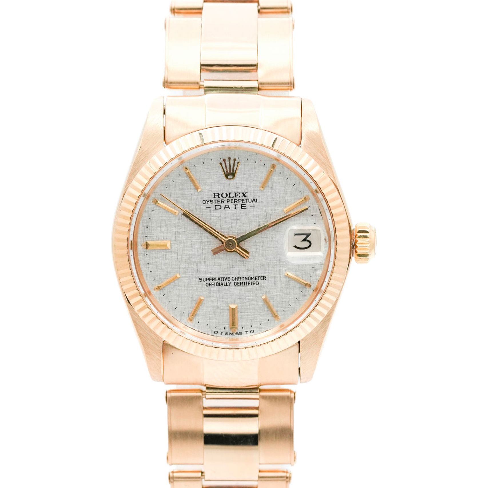 Rolex Datejust 31 Ref. 6827 – Like New – Linen Dial – Rolex Box – From 1973