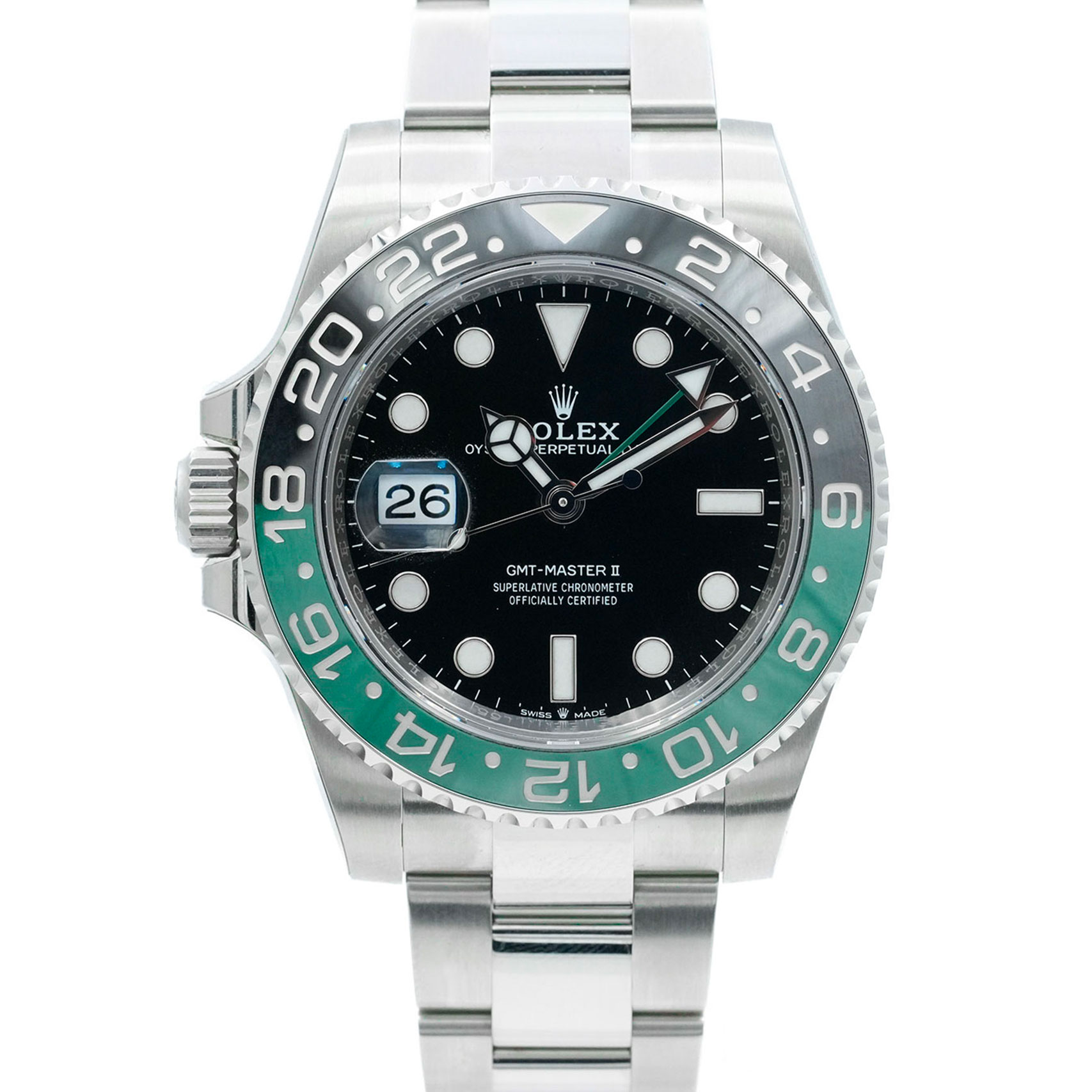 Rolex GMT-Master II Ref. 126720VTNR – NEW 05/2022 “Sprite” – Full Set