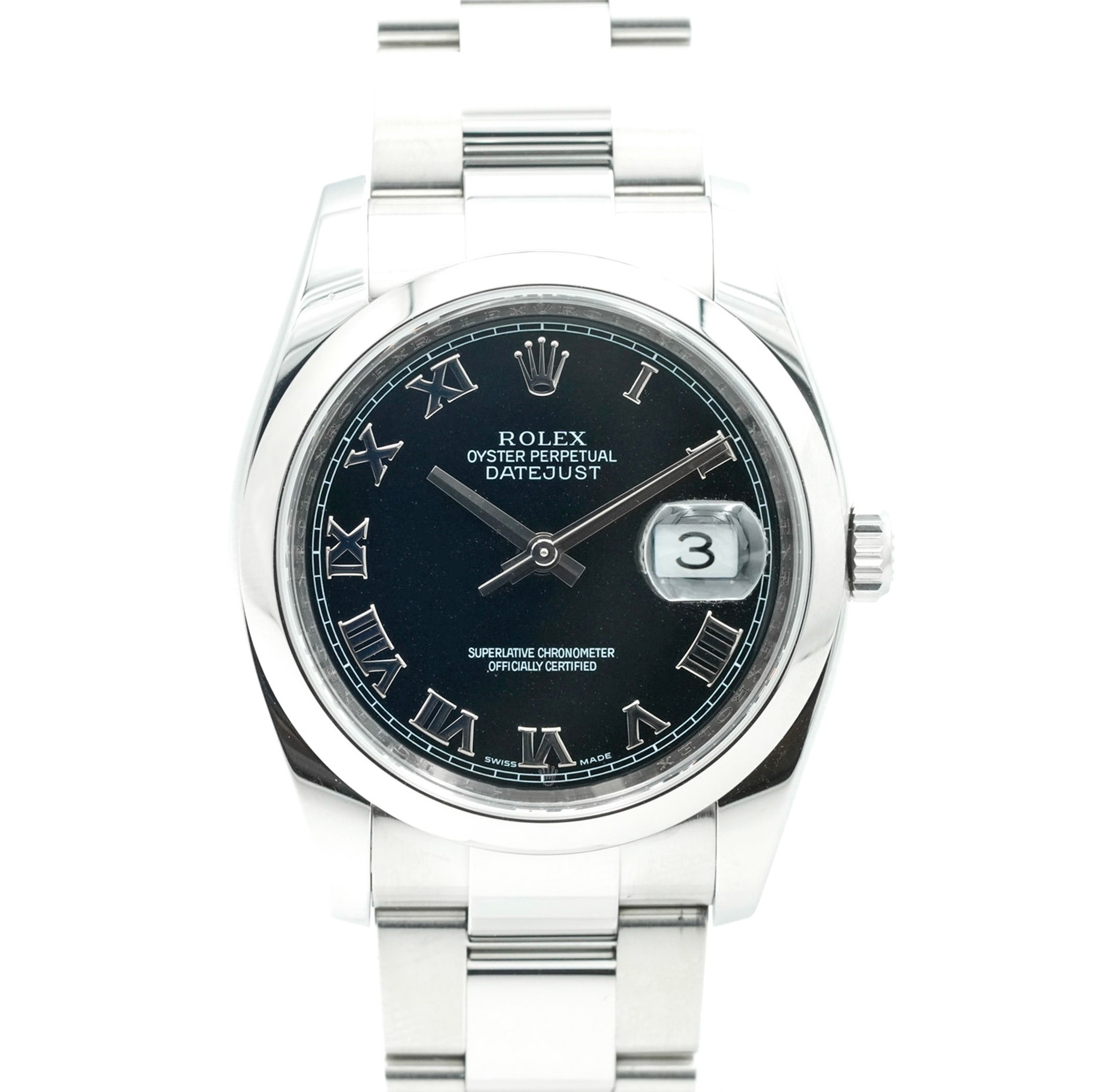 Rolex Datejust 36 Ref. 116200 – Top Conditions – Full set – From 2006 Italia